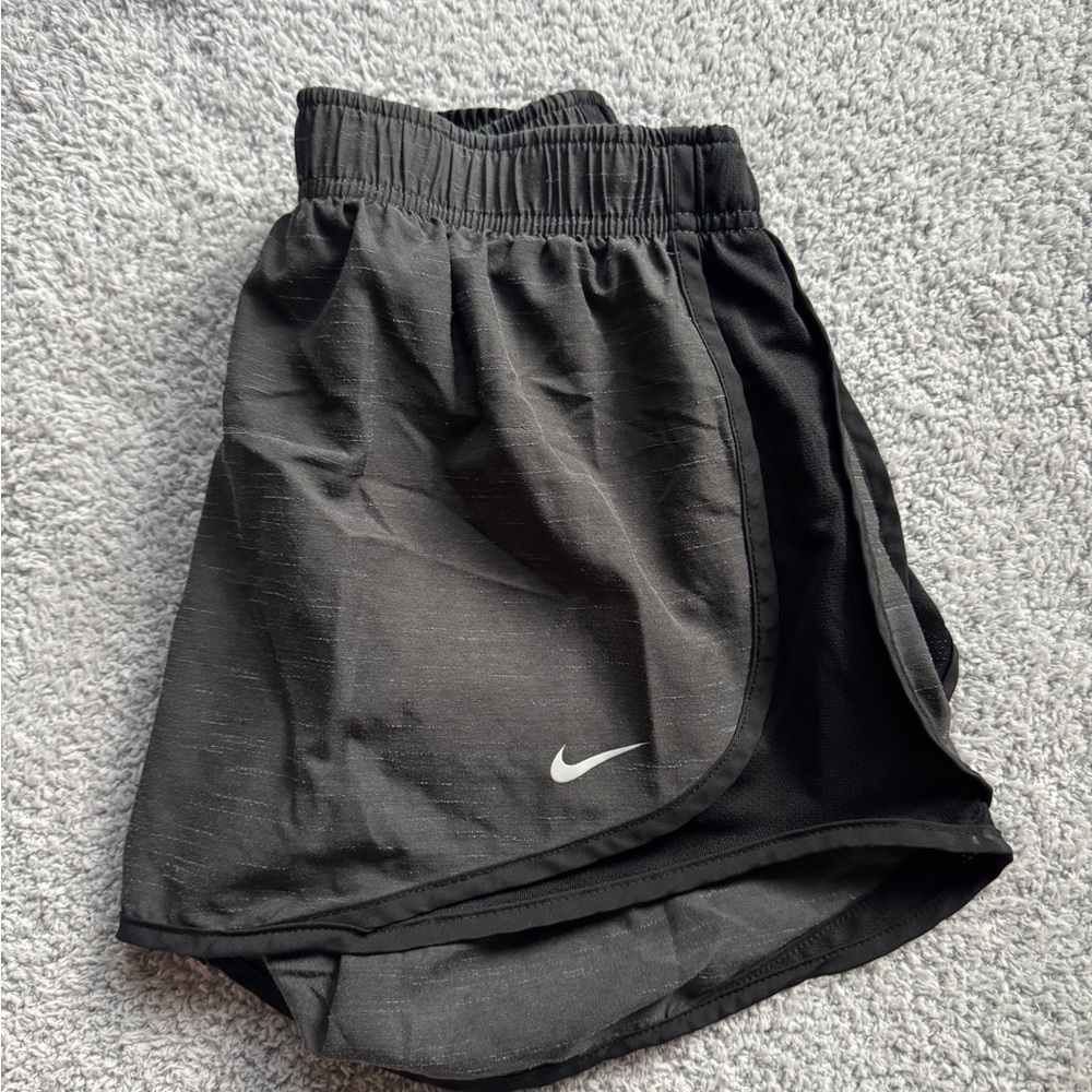 Nike Dri-FIT Charcoal & Black Shorts